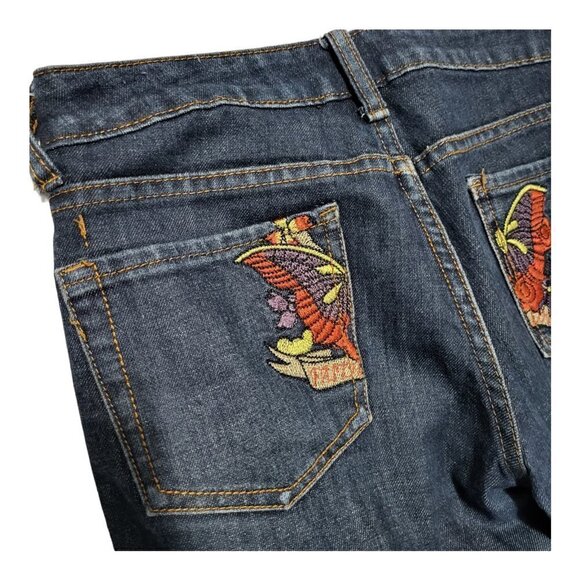 FARLOW Dark Wash Denim Jeans Faith Love Peace Size 3 - Picture 6 of 9